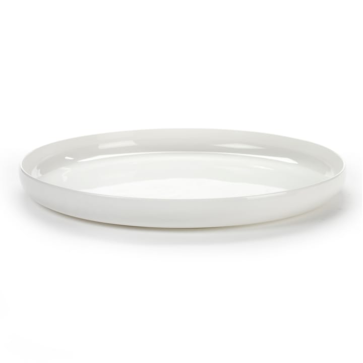 Base bord met hoge rand wit - 28 cm - Serax