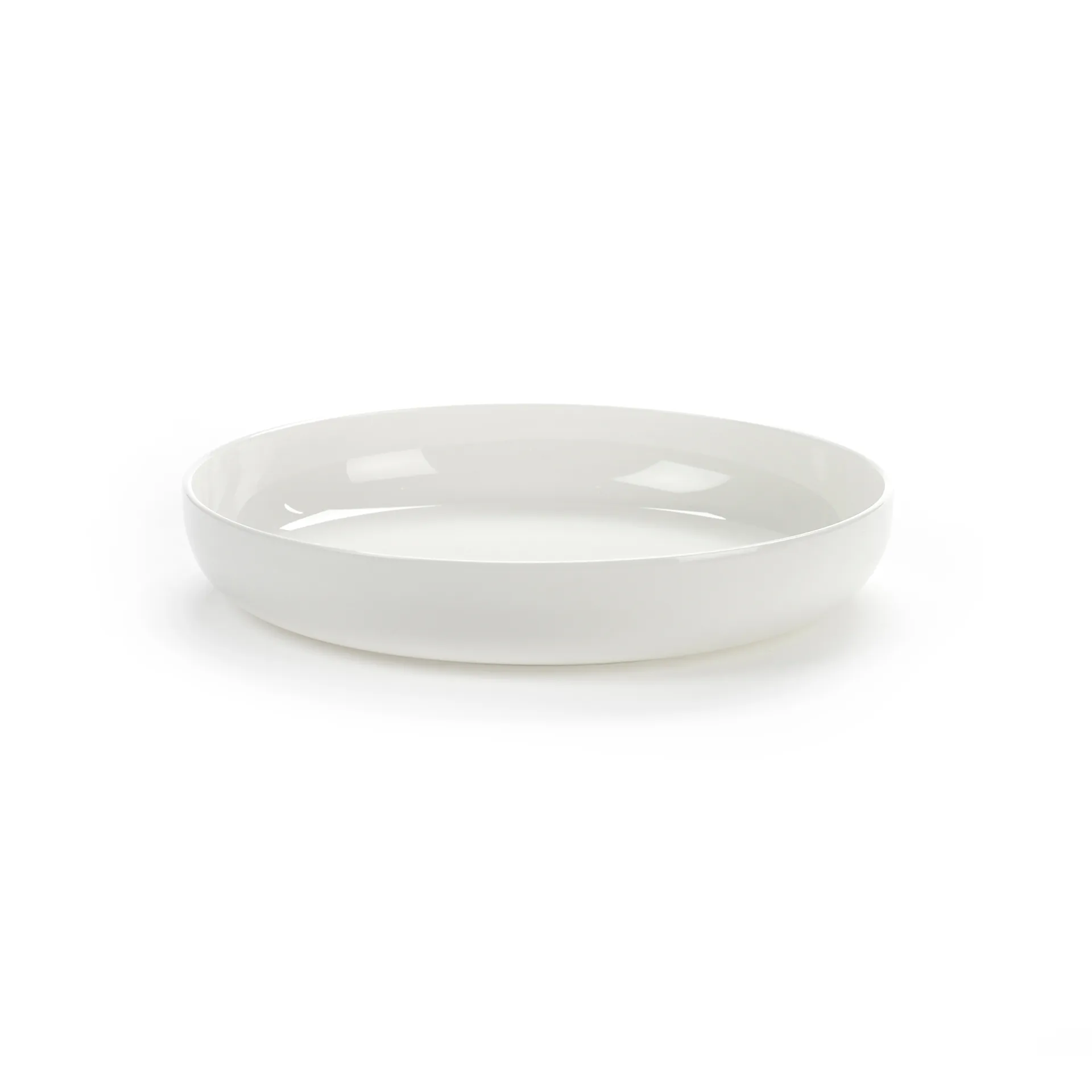 Base bordje met hoge rand wit, 16 cm Serax