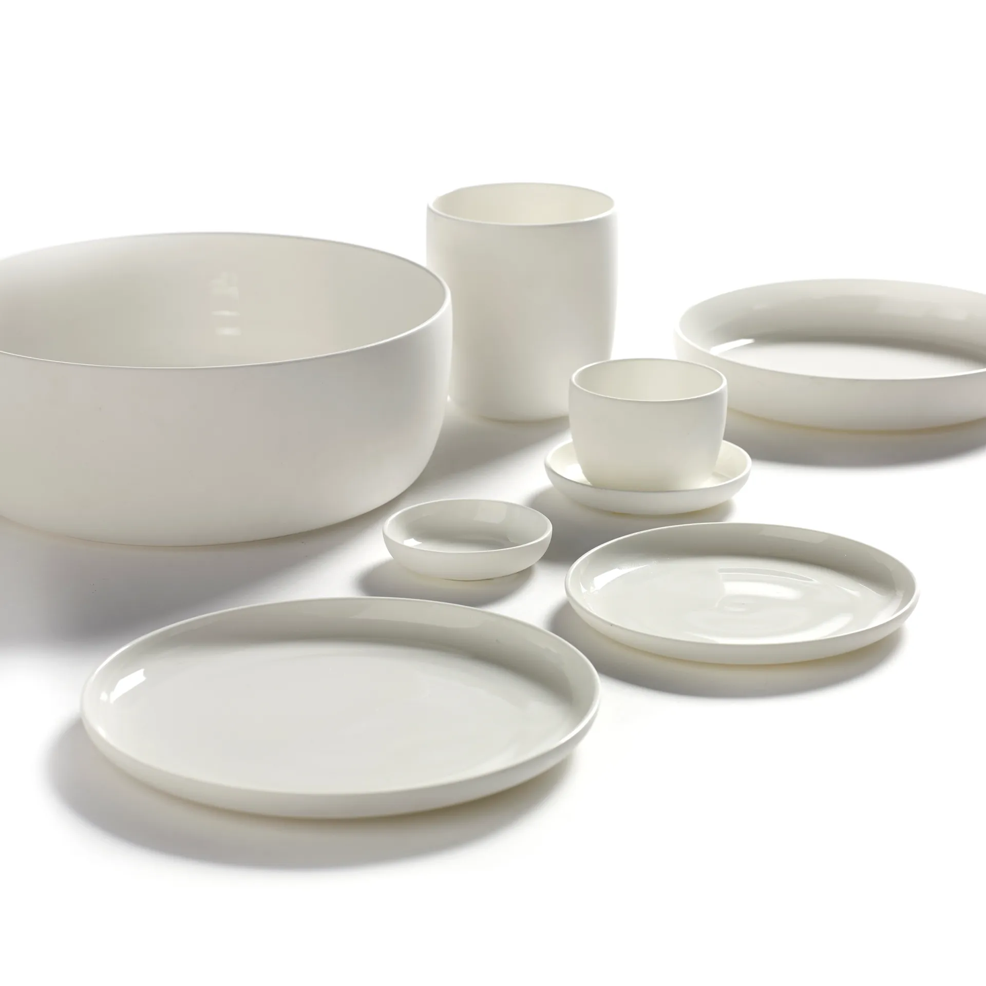 Base bordje wit, 6 cm Serax