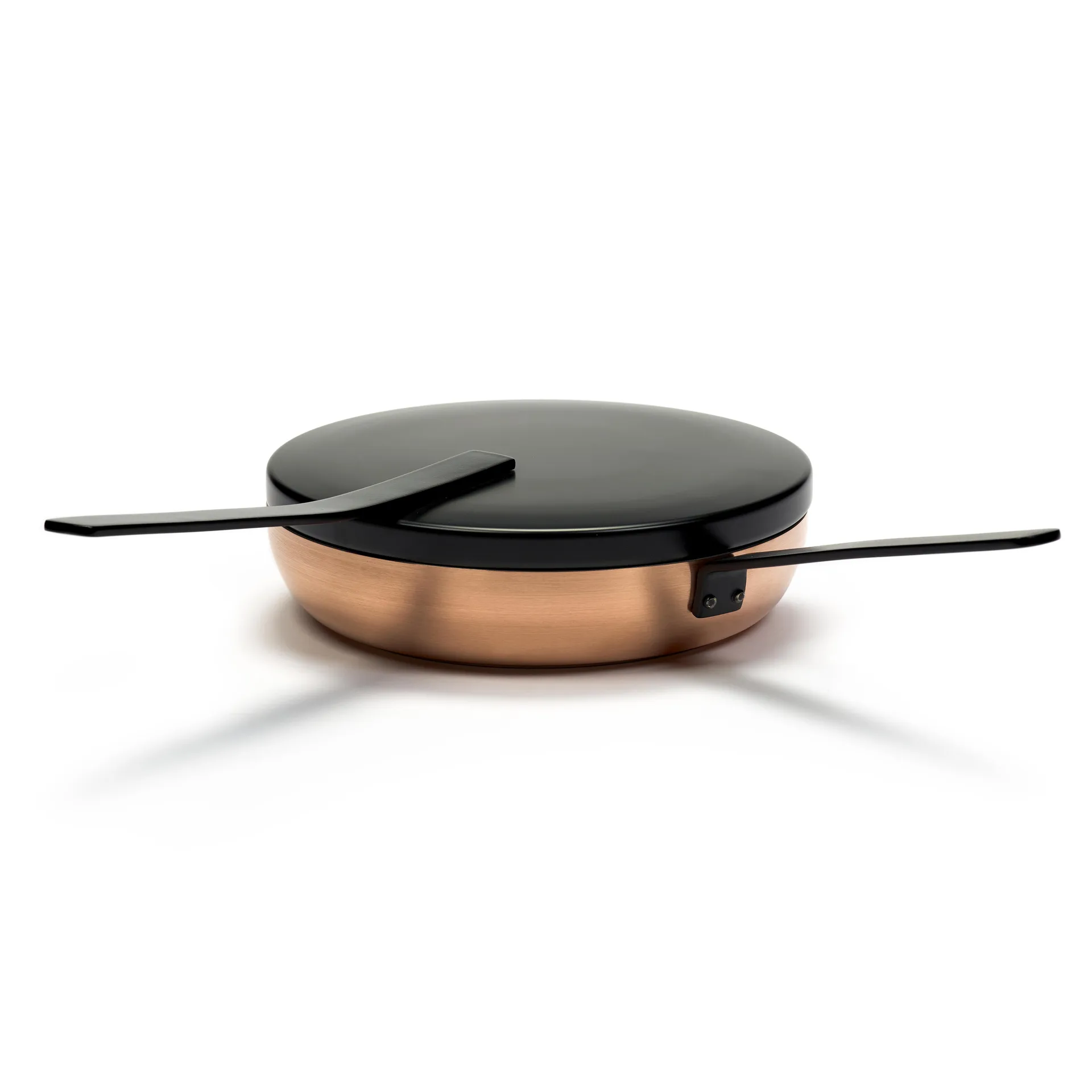 Base koekenpan met deksel 24 cm, Koper Serax