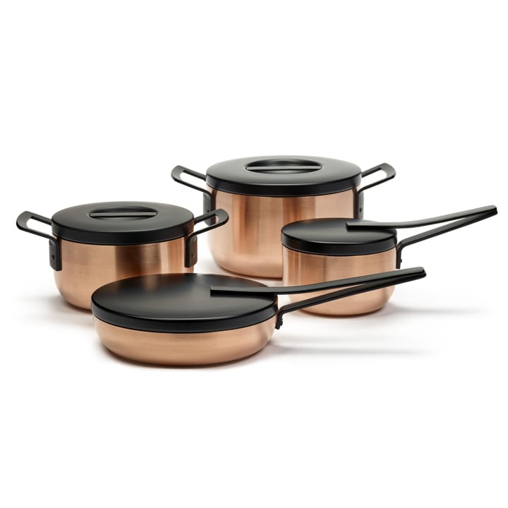 Base koekenpan met deksel 24 cm - Koper - Serax
