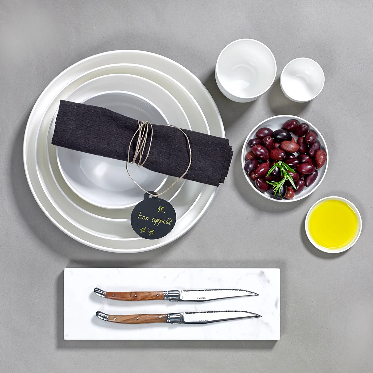 Base ontbijtkom met lage rand wit, 12 cm Serax