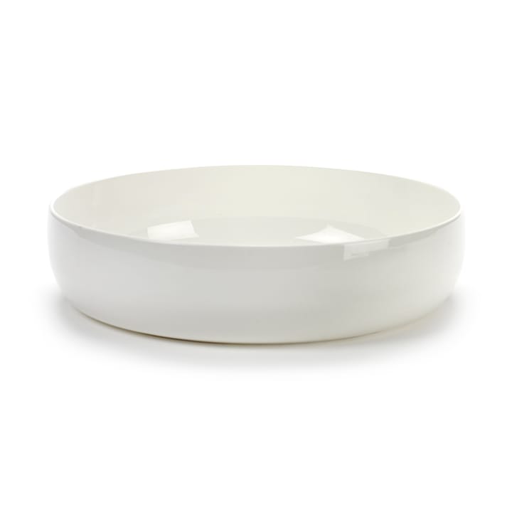 Base serveerschaal met lage rand wit - 24 cm - Serax