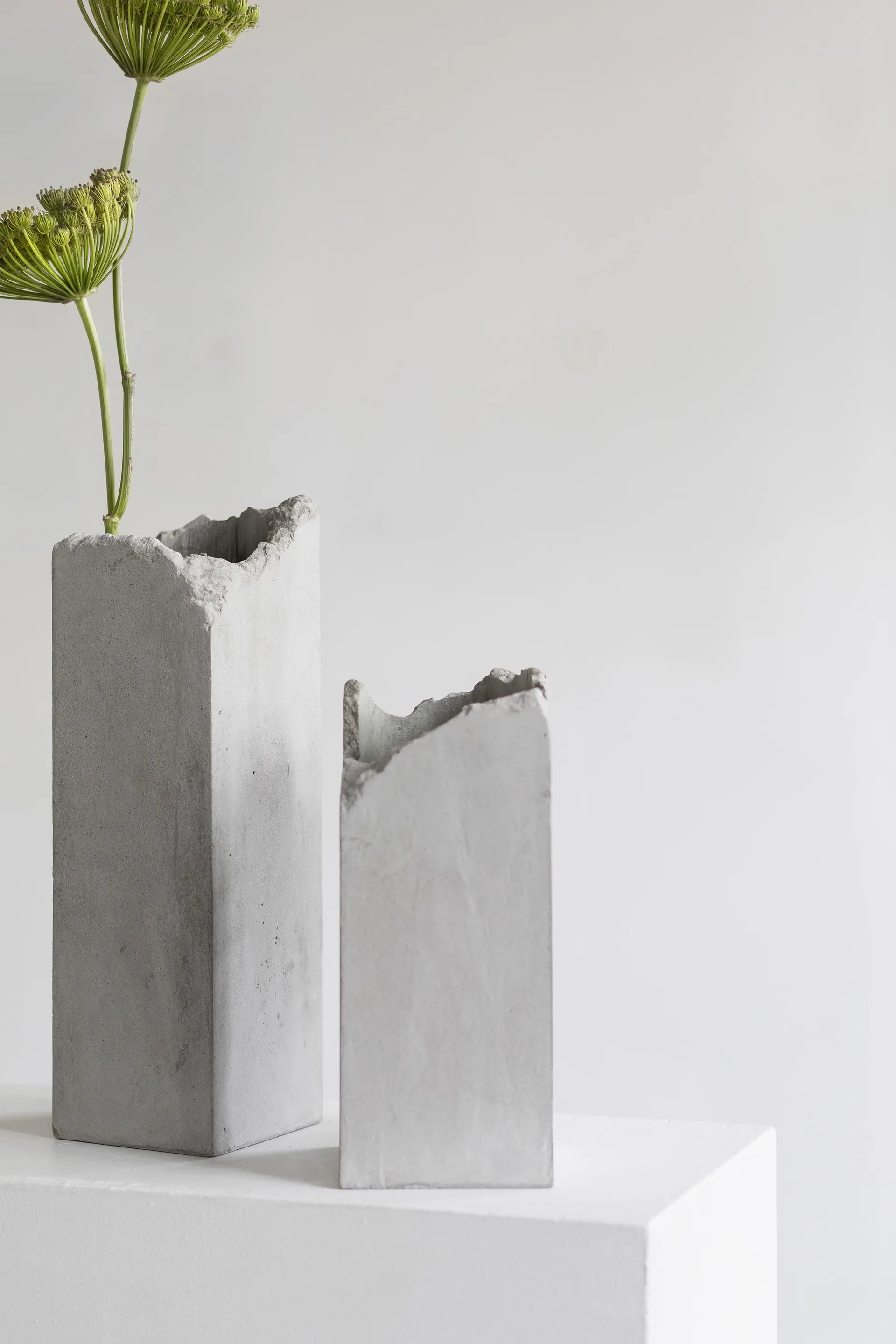 Broquaine vaas S 28 cm, Grey Serax