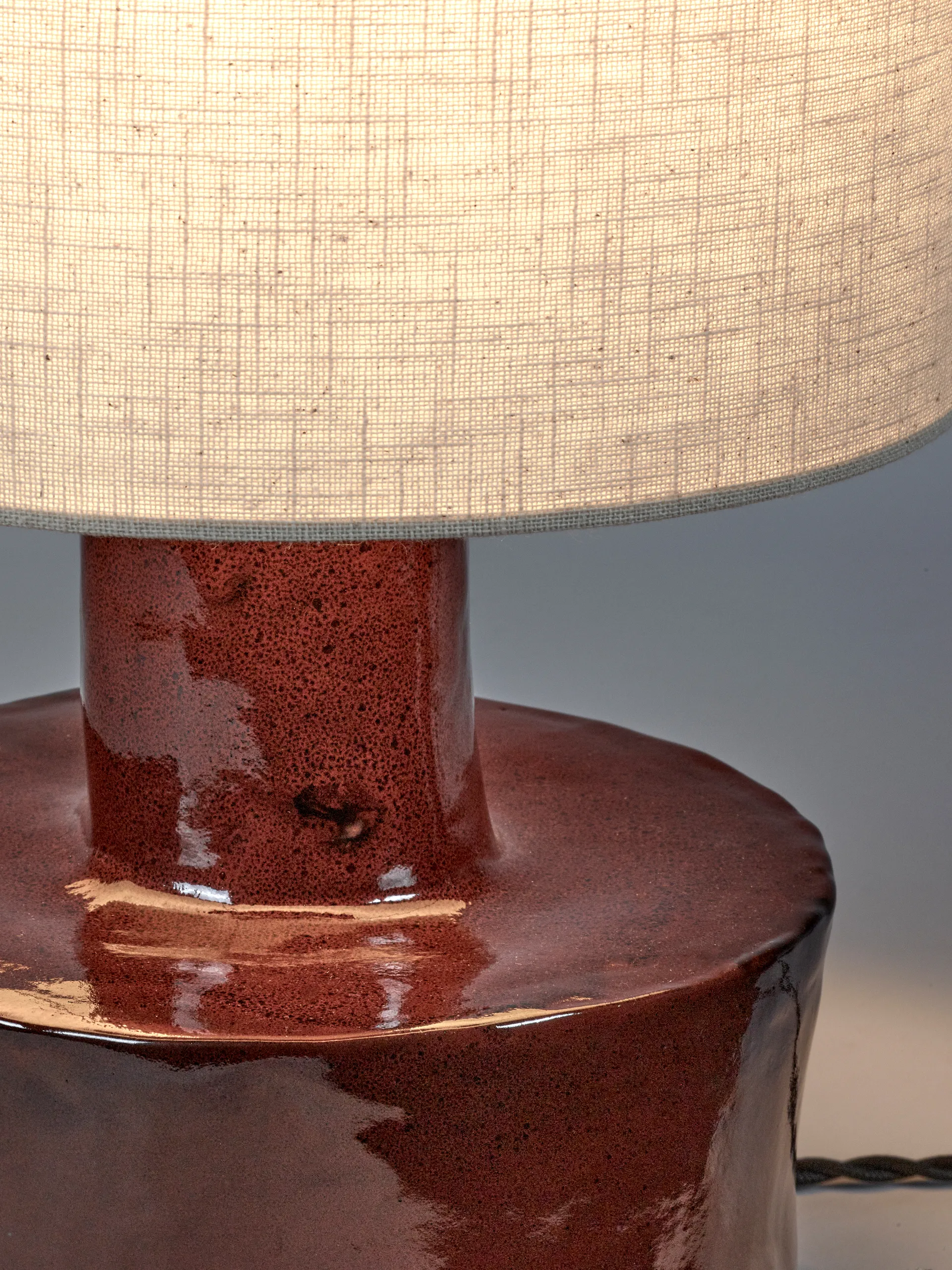 Catherine tafellamp 47 cm, Red-white Serax