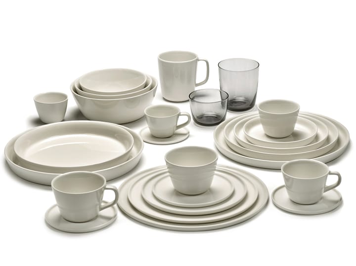 Cena bord diep M Ø22 cm, Ivory Serax