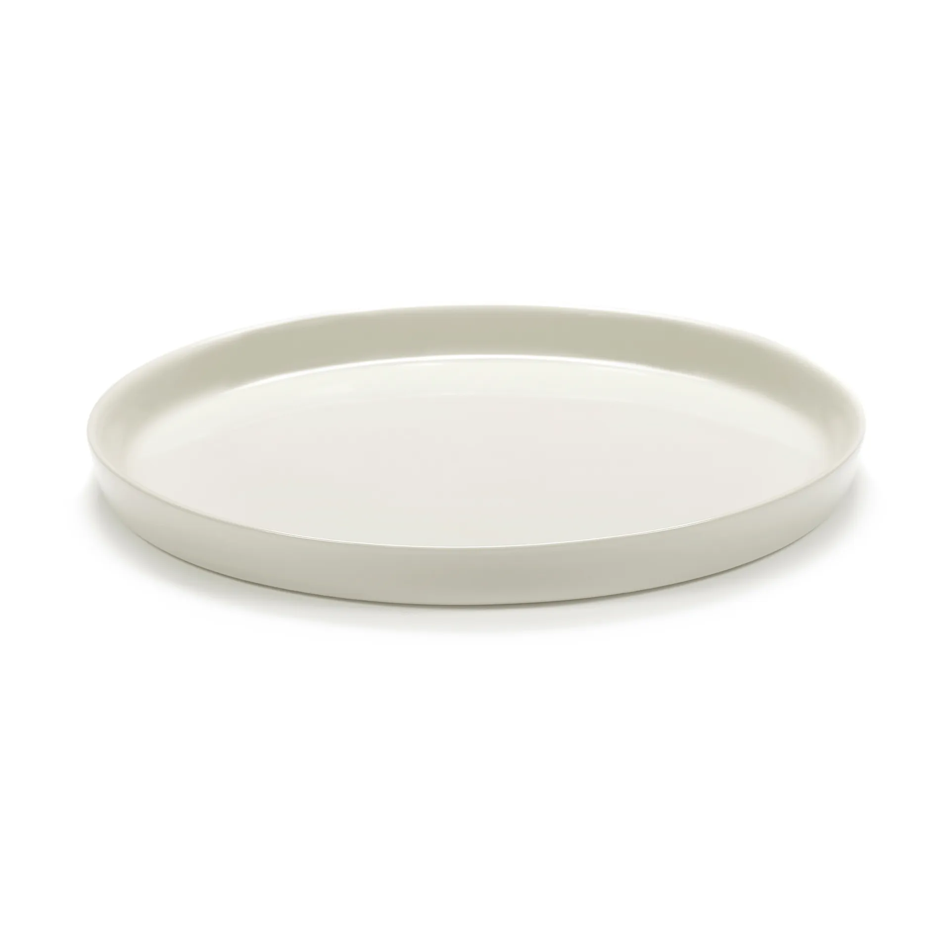 Cena bord hoog M Ø22 cm, Ivory Serax