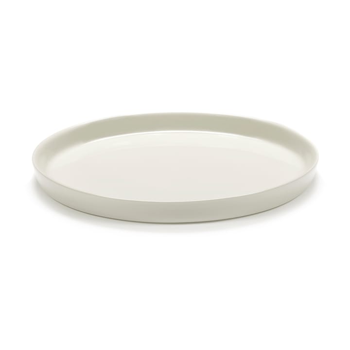 Cena bord hoog M Ø22 cm - Ivory - Serax