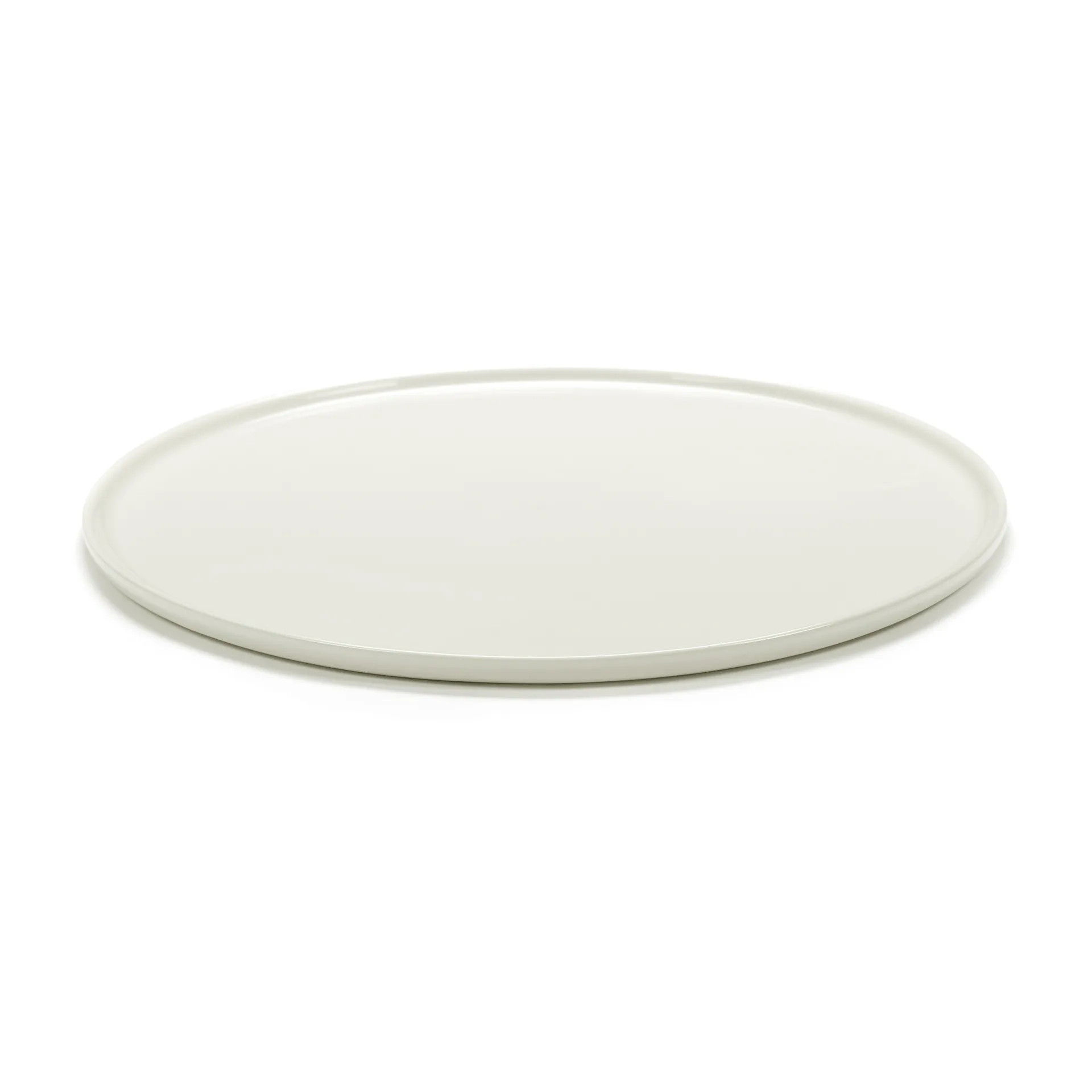 Cena bord laag L Ø26 cm, Ivory Serax