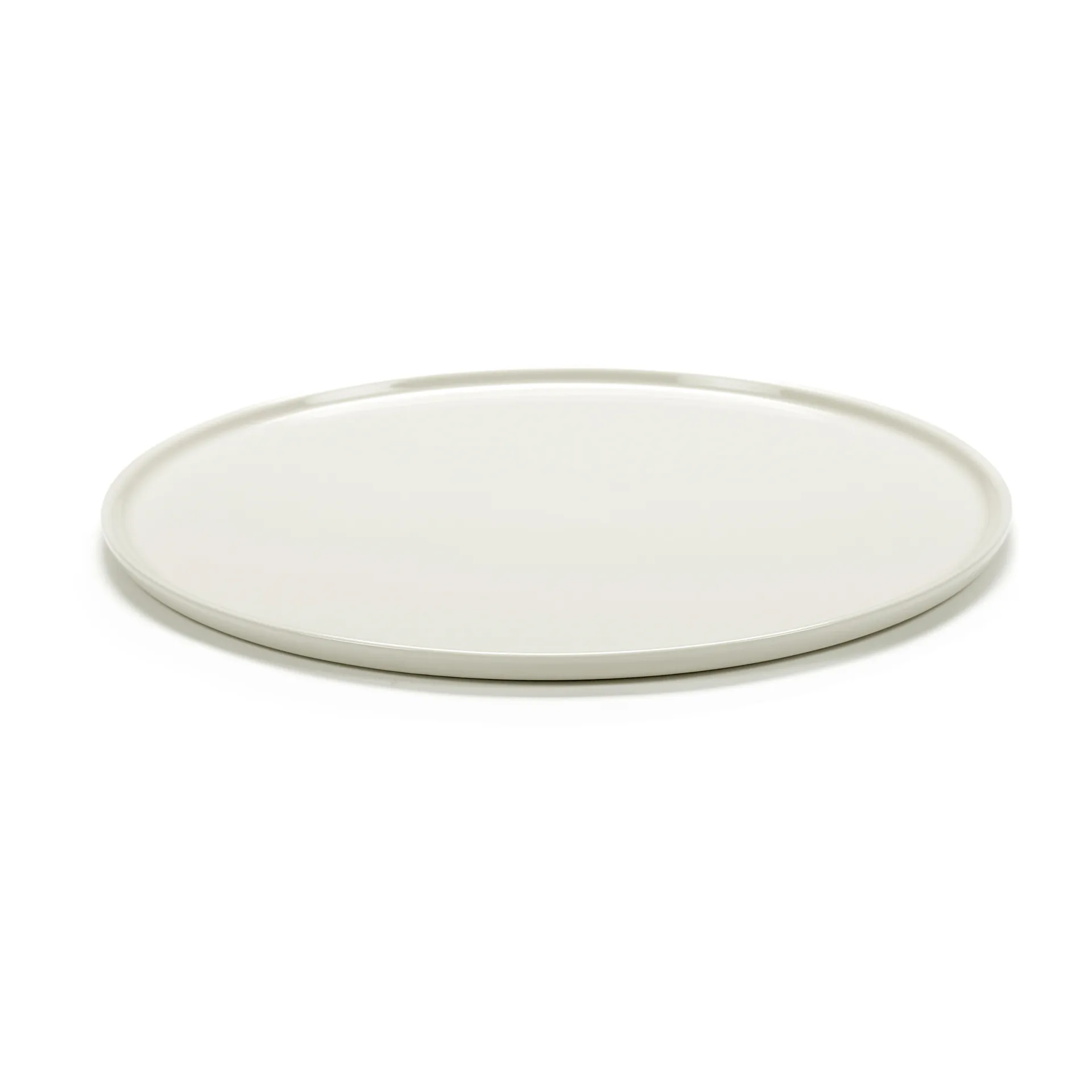 Cena bord laag M Ø22 cm, Ivory Serax