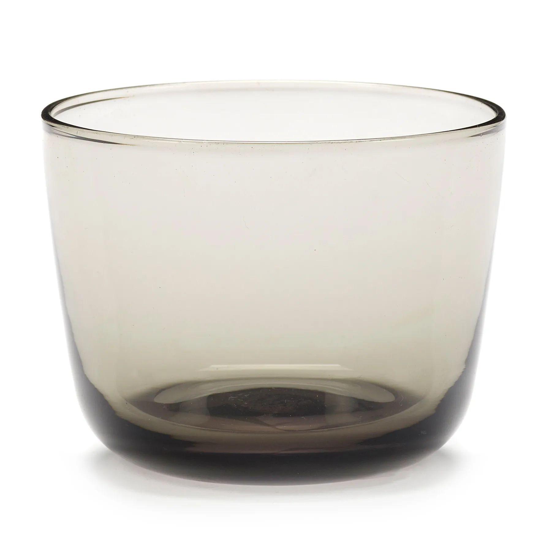 Cena laag glas Ø8,5 cm, Smokey Grey Serax