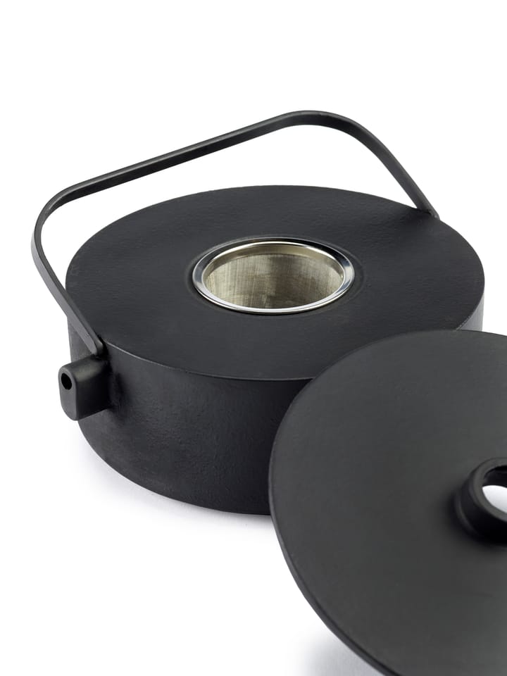Collage theekan gietijzer 1,2 l, Black Serax