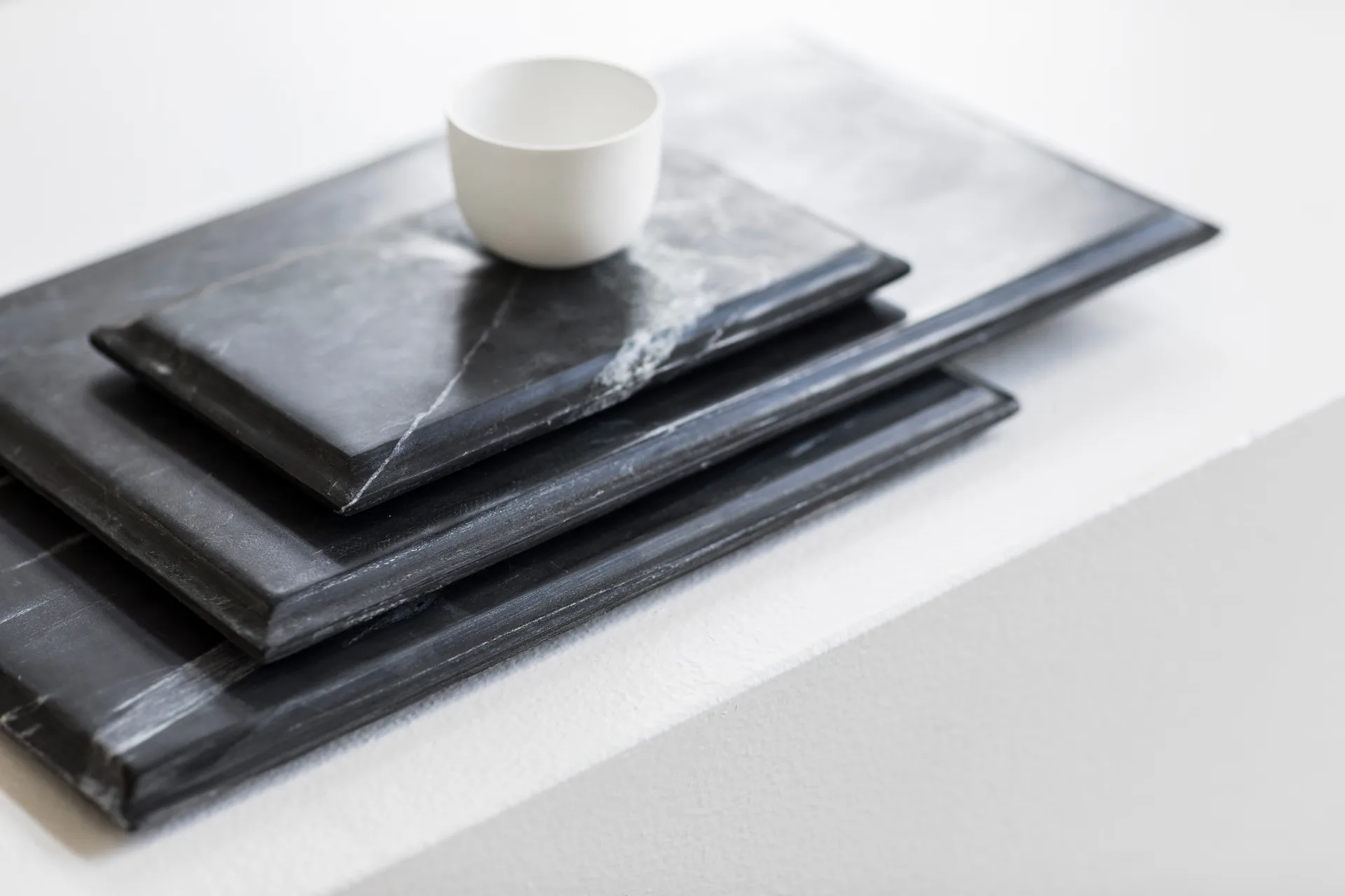 Collect dienblad 12x20 cm, Black Serax