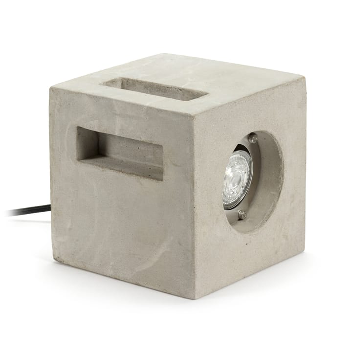 Cube vloerlamp 15x15 cm - Cement - Serax