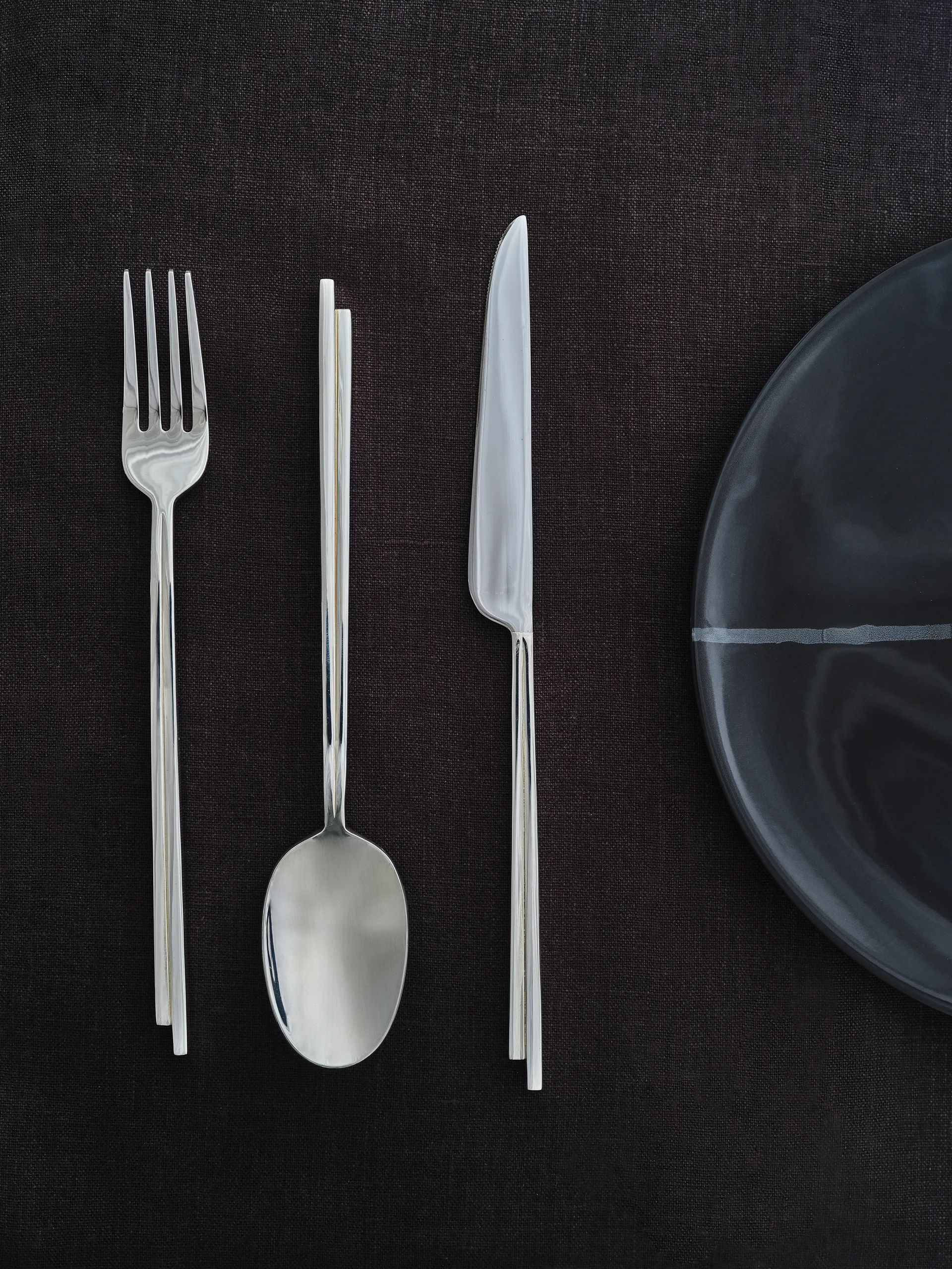 Dune bestekset 5-delig geschenkdoos, Stainless steel Serax