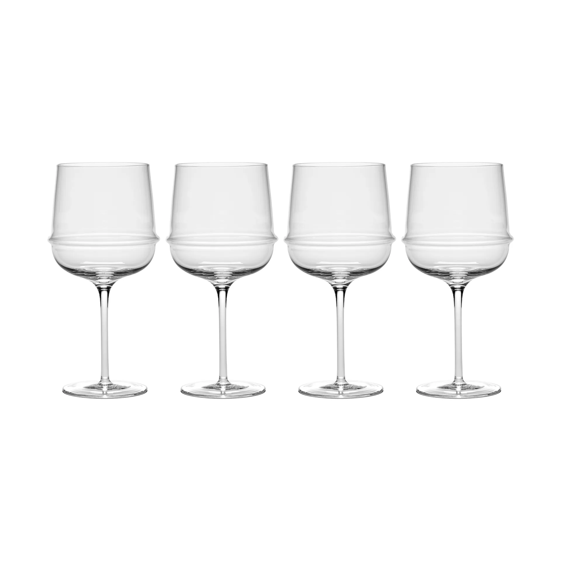 Dune rodewijnglas 45 cl 4-pack, Clear Serax