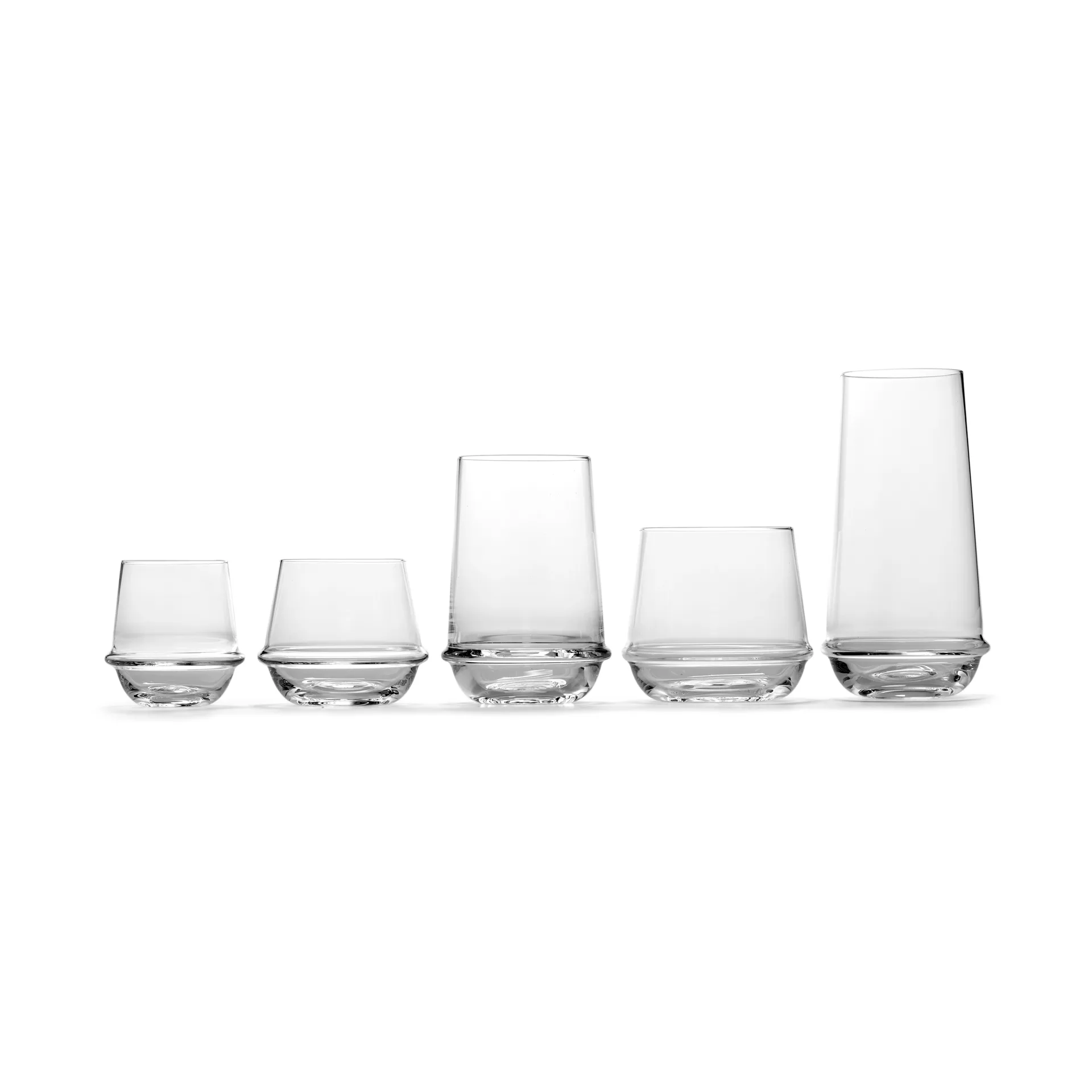 Dune tumblerglas L 38 cl 4-pack, Clear Serax