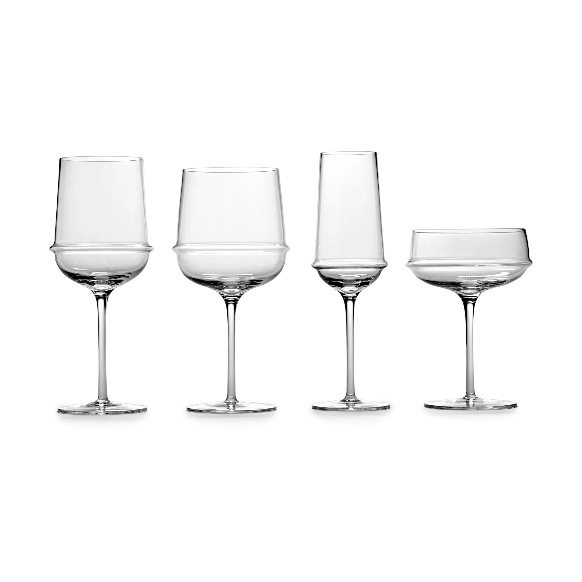 Dune wittewijnglas 30 cl 4-pack, Clear Serax