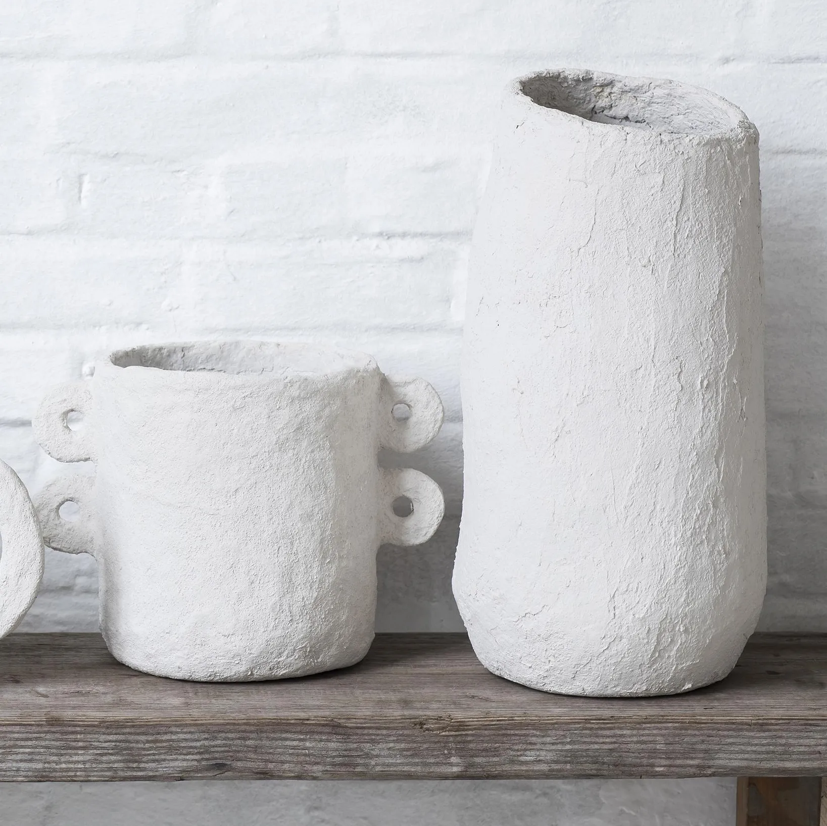 Earth bloempot Ø 18 cm, Beige Serax