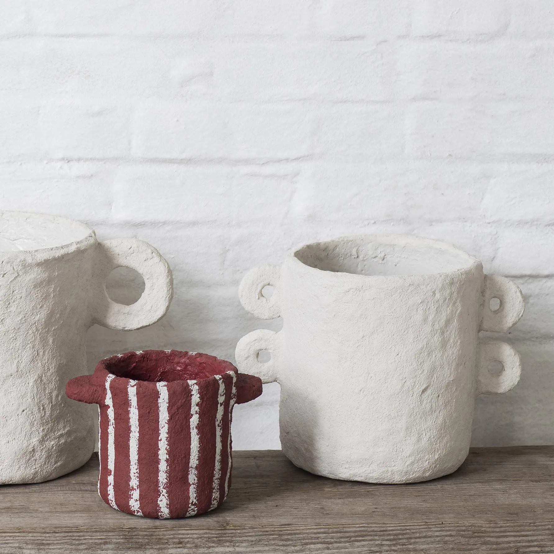 Earth bloempot Ø 18 cm, Beige Serax