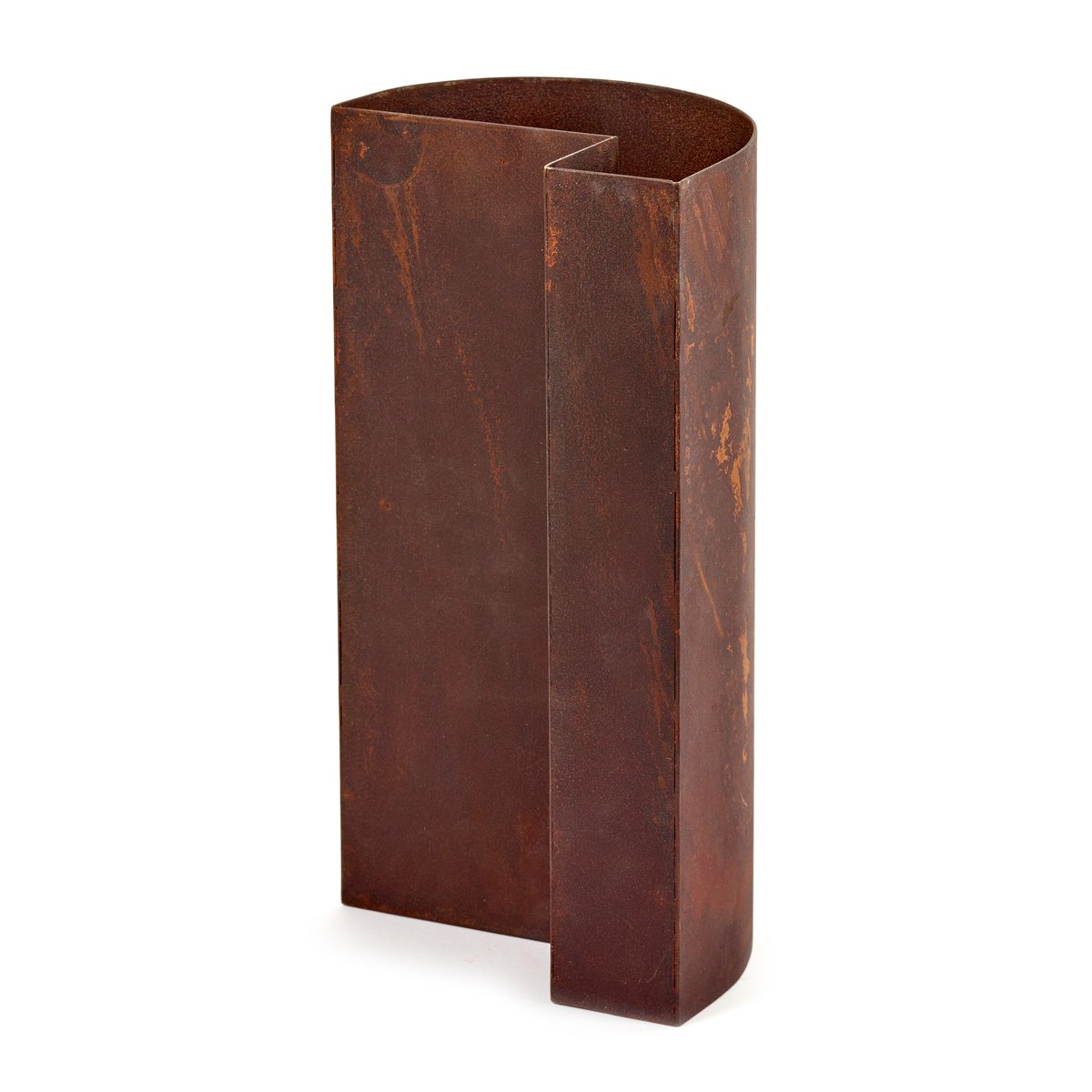 Serax FCK vaas ijzer 12x15 cm Rust | Scandinavisch Interieur | Vazen | Bruin