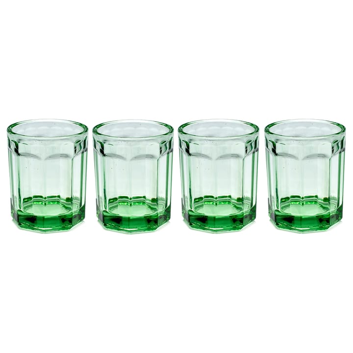 Fish & Fish drinkglas 22 cl 4-pack - Green - Serax