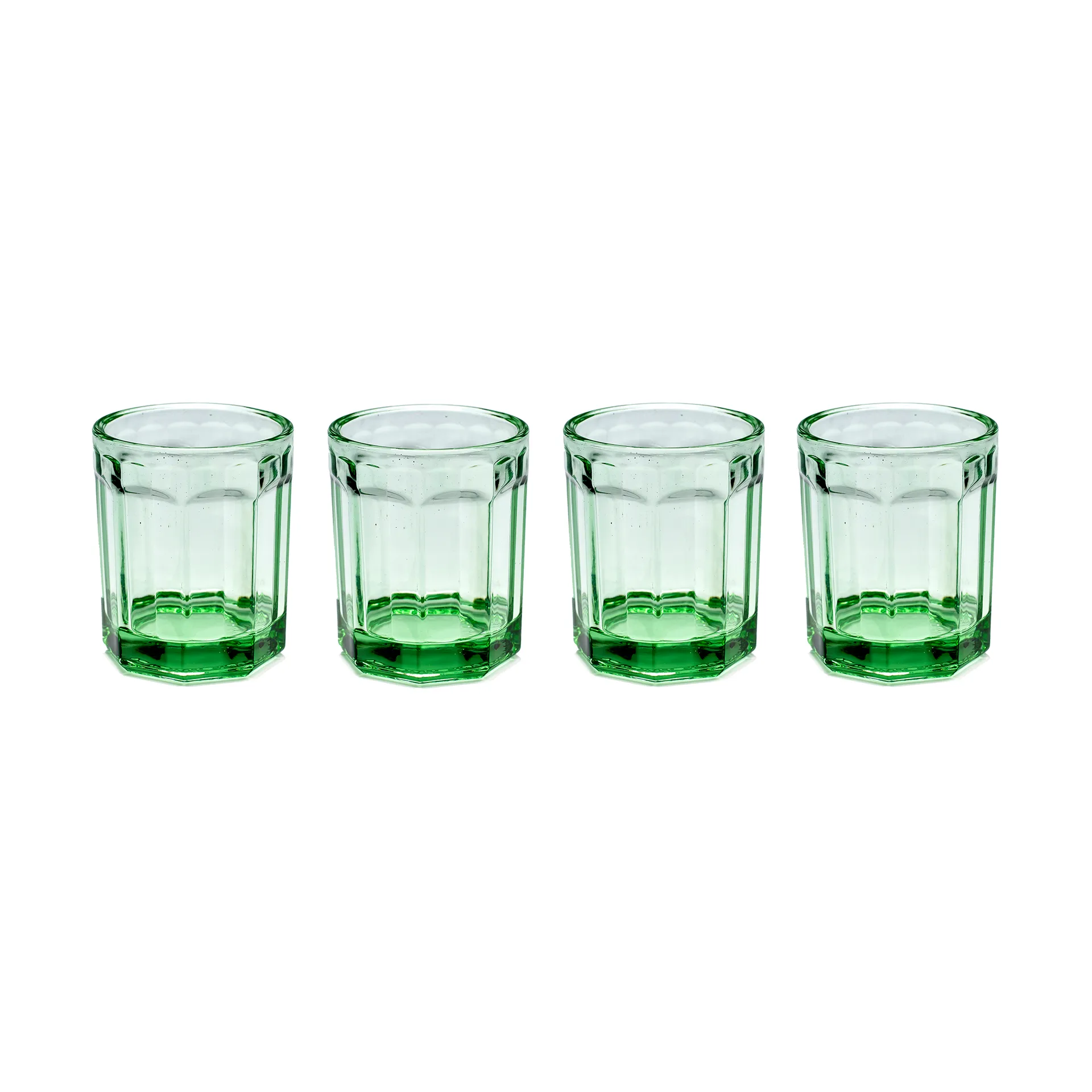 Fish & Fish drinkglas 22 cl 4-pack Green,  Serax