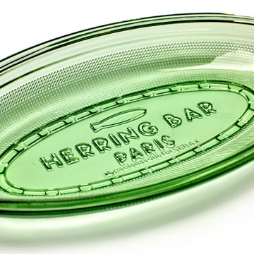 Fish & Fish ovale schaal 14x26 cm - Green - Serax