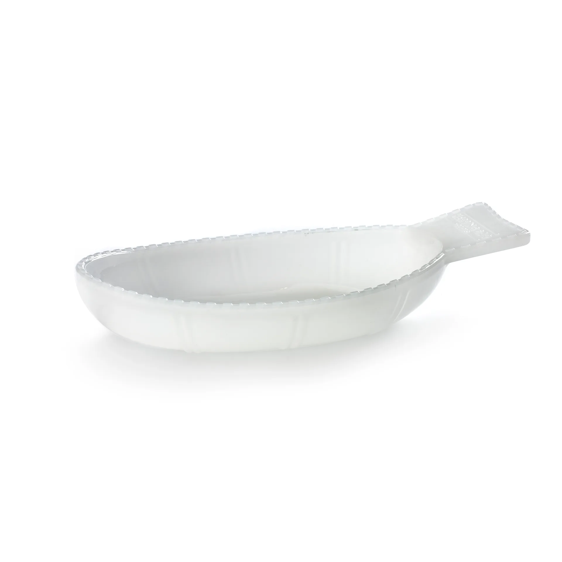 Fish & Fish serveerschaal 14x26 cm, Milky white Serax