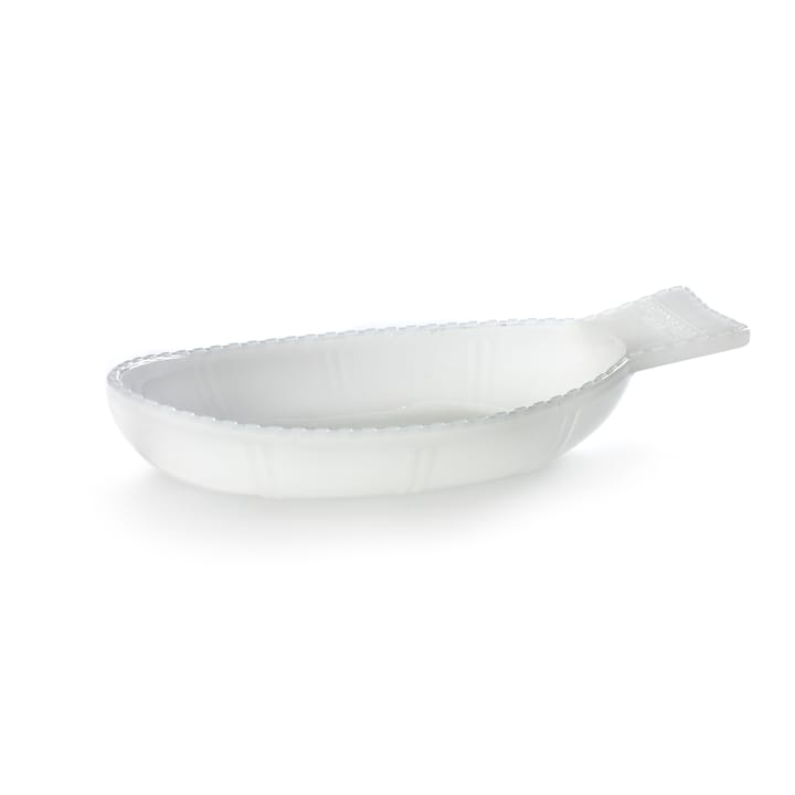 Fish & Fish serveerschaal 14x26 cm - Milky white - Serax