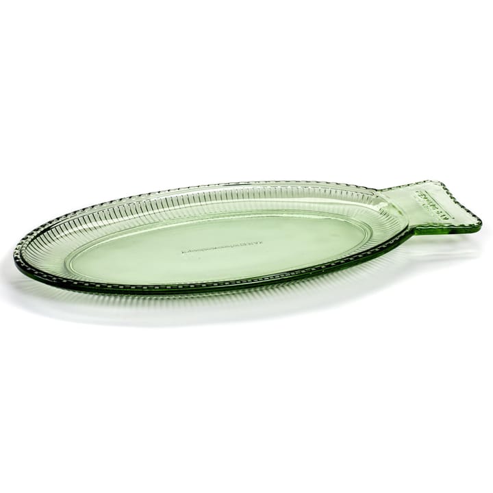 Fish & Fish serveerschaal 16x35 cm - Green - Serax