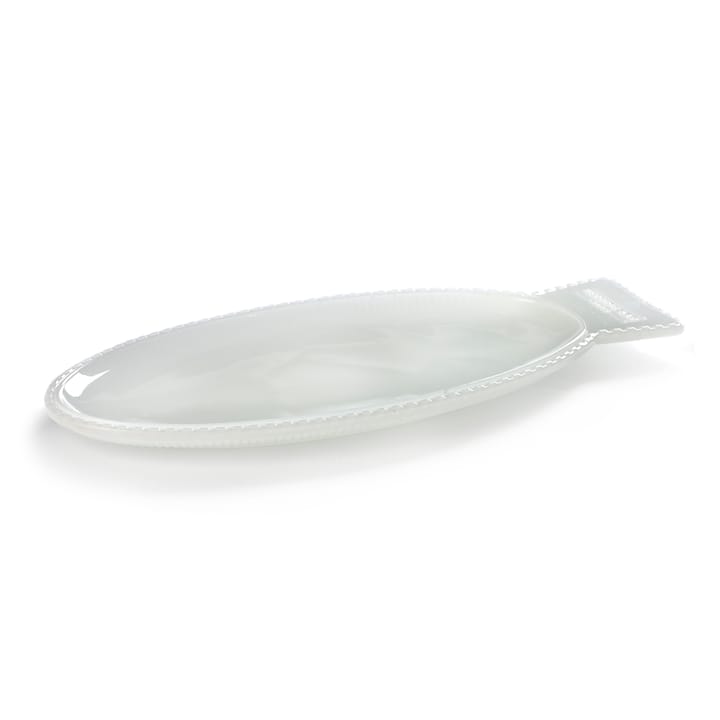 Fish & Fish serveerschaal 16x35 cm - Milky white - Serax