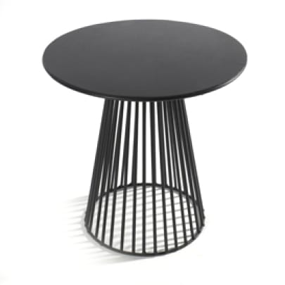 Garbo tafel 40 cm - Zwart - Serax