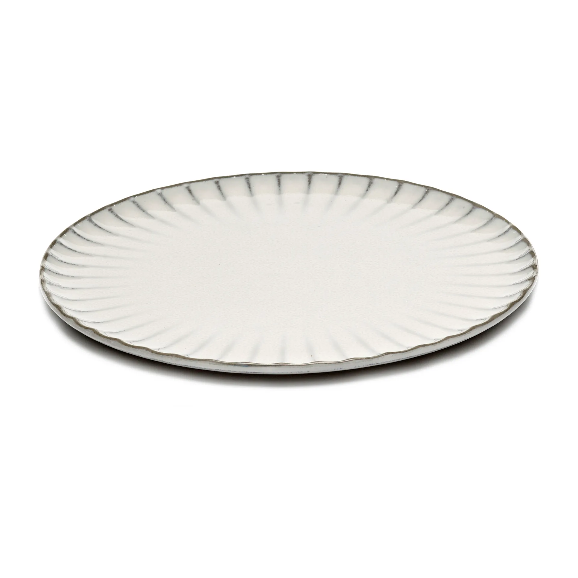 Inku bord L Ø24 cm, White Serax