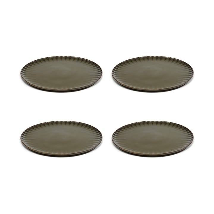 Inku bord XL Ø27 cm 4-pack - Green - Serax