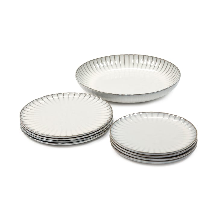 Inku dinner set 9-delig - White - Serax