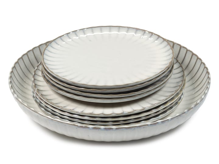 Inku dinner set 9-delig, White Serax