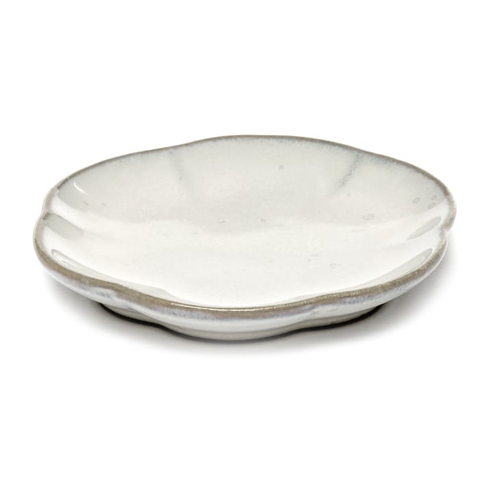 Inku geribbeld bord S Ø8,9 cm - White - Serax