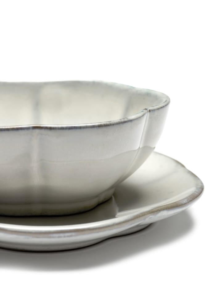 Inku geribbelde kom M Ø11 cm, White Serax