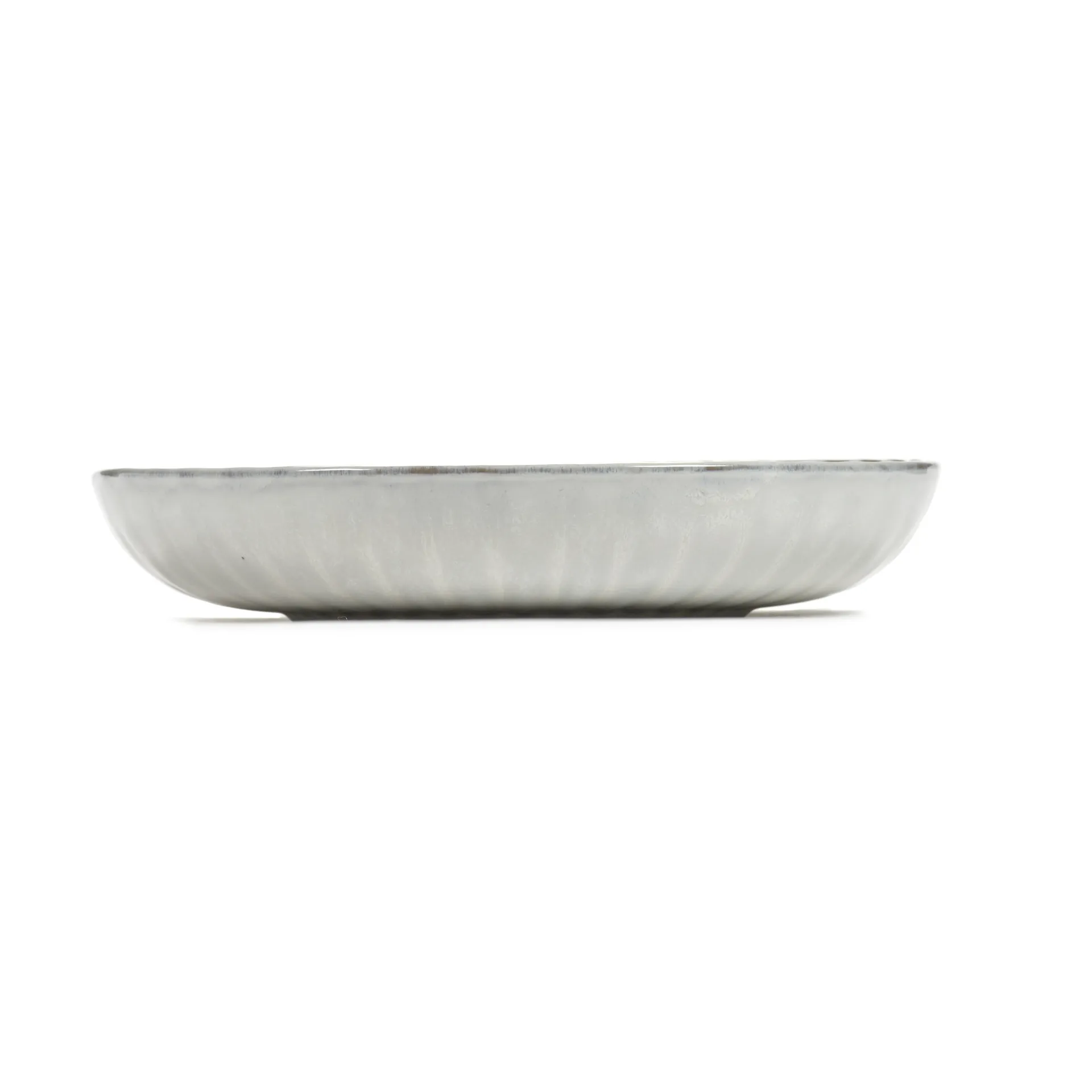 Inku high bord M Ø21 cm 2-pack, White Serax
