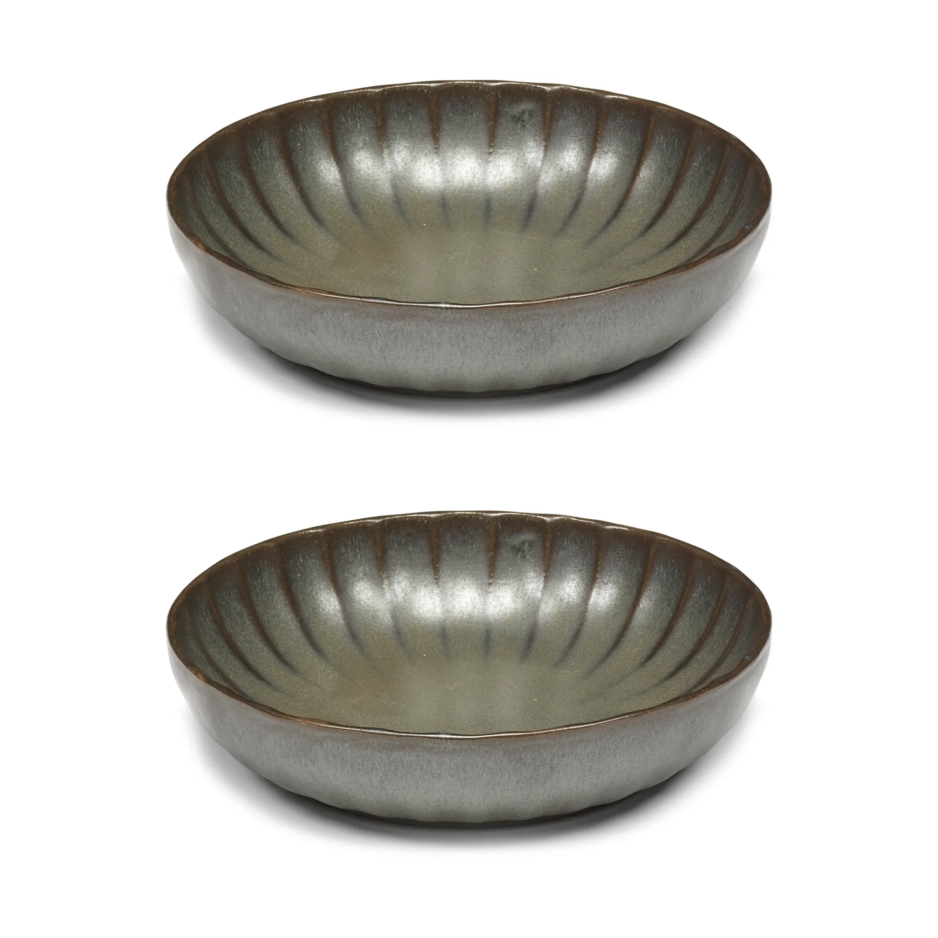 Inku high bord XS Ø16 cm 2-pack, Green Serax