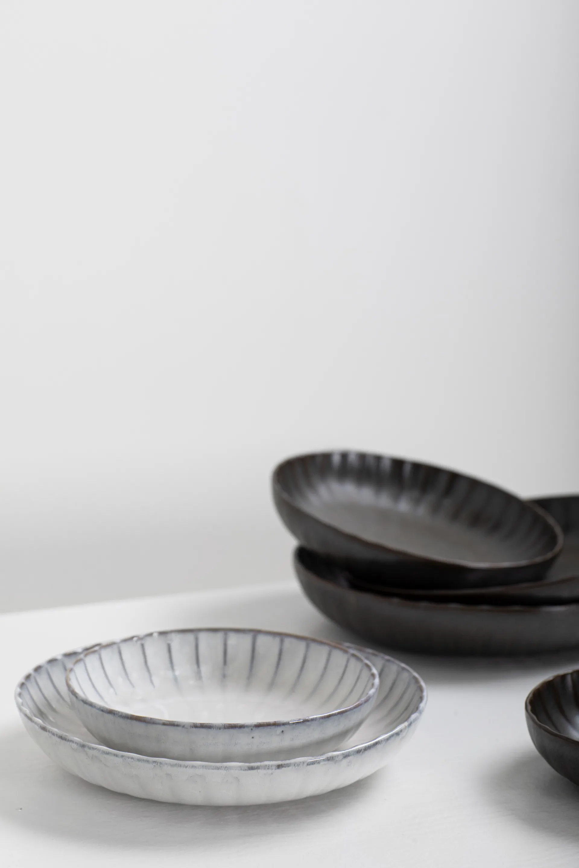 Inku high bord XS Ø16 cm 2-pack, Green Serax