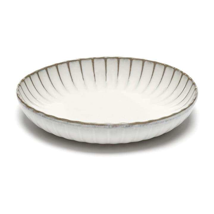 Inku hoog bord M Ø23 cm - White - Serax