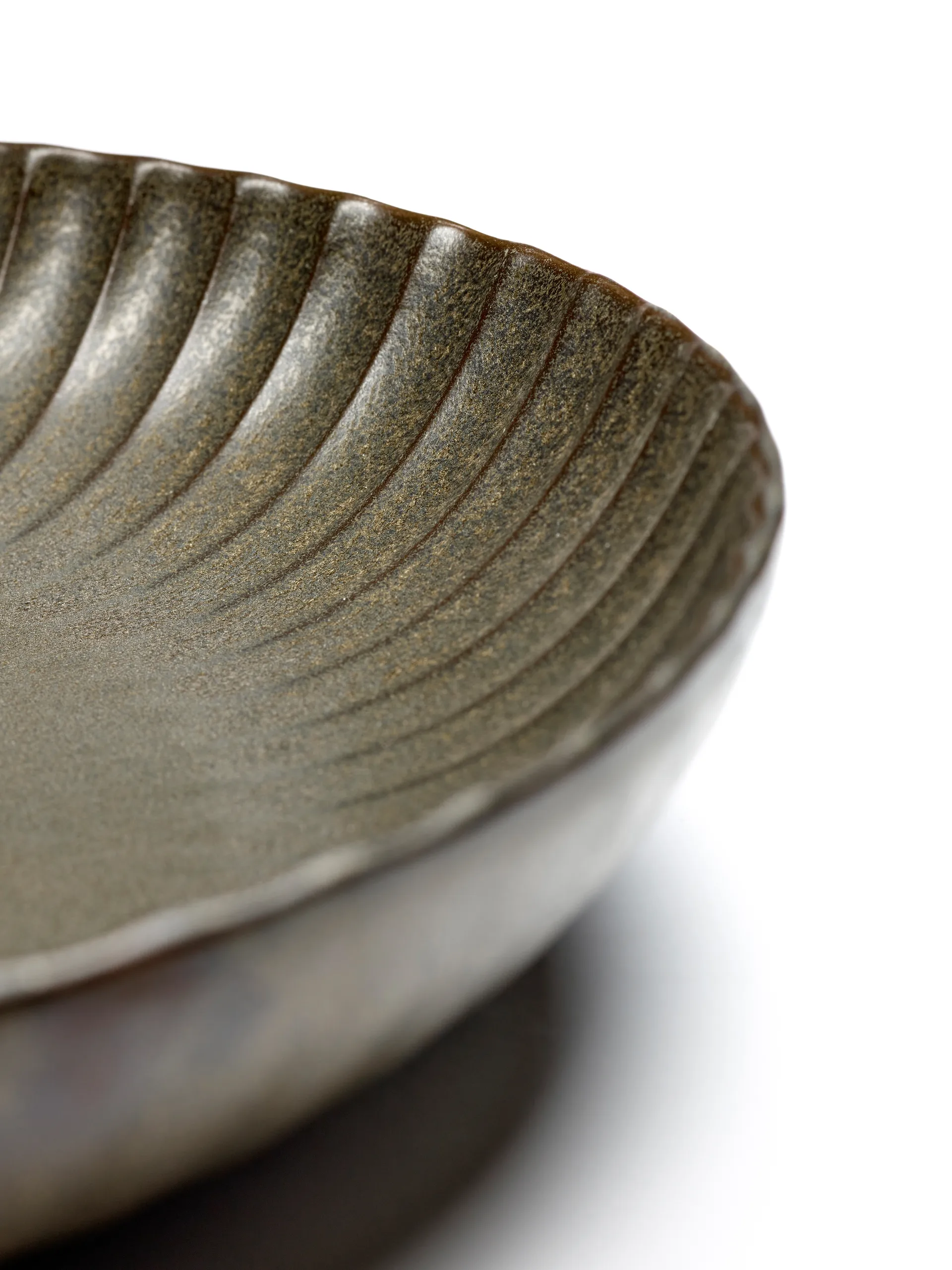 Inku serveerschaal M Ø32 cm, Green Serax