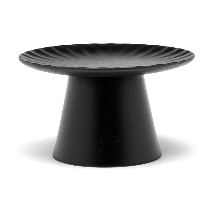 Inku taartschotel S Ø15 cm, Black Serax
