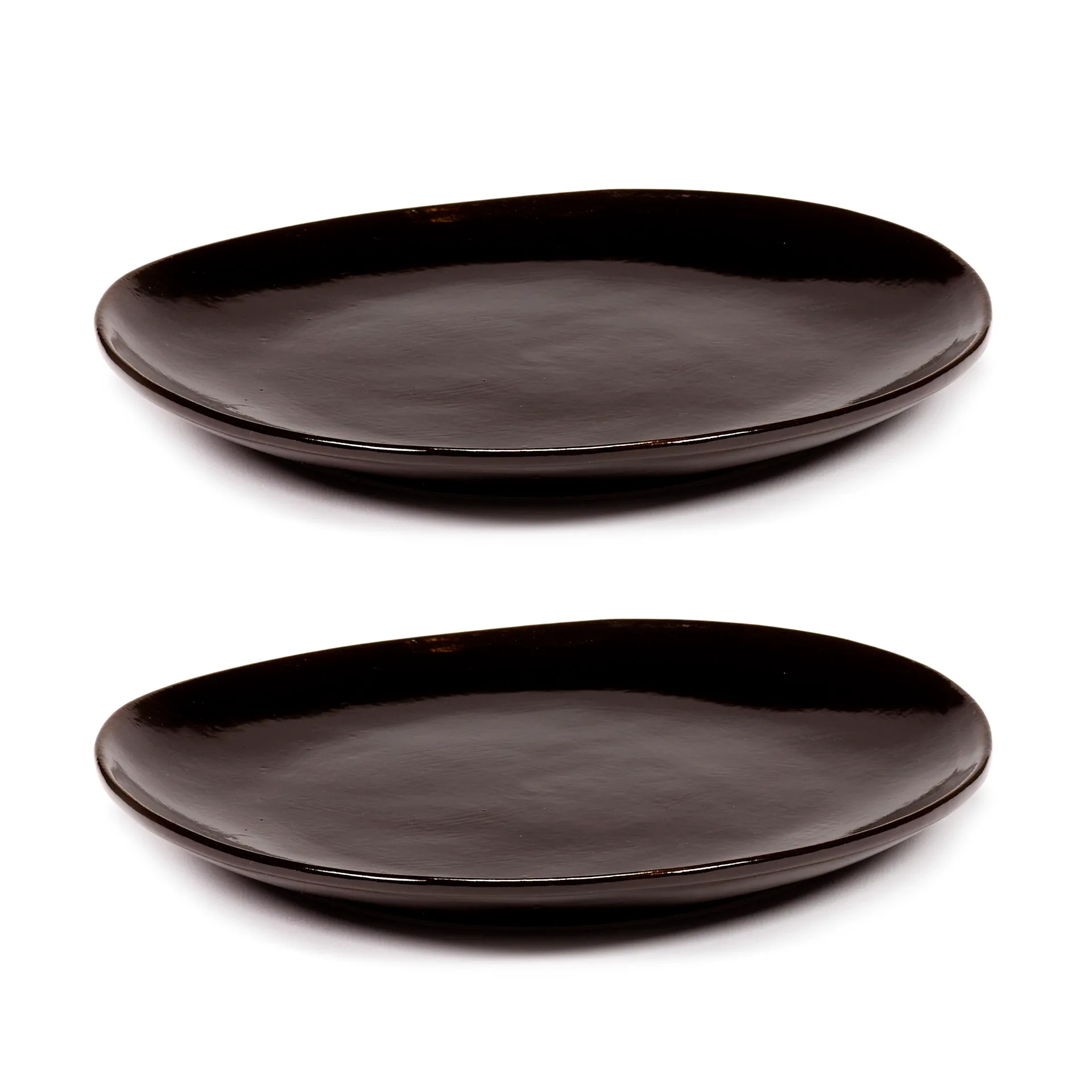 La Mère bord M Ø20 cm 2-pack, Dark brown Serax