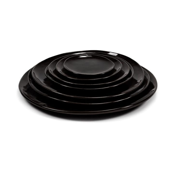 La Mère bord M Ø20 cm 2-pack, Dark brown Serax