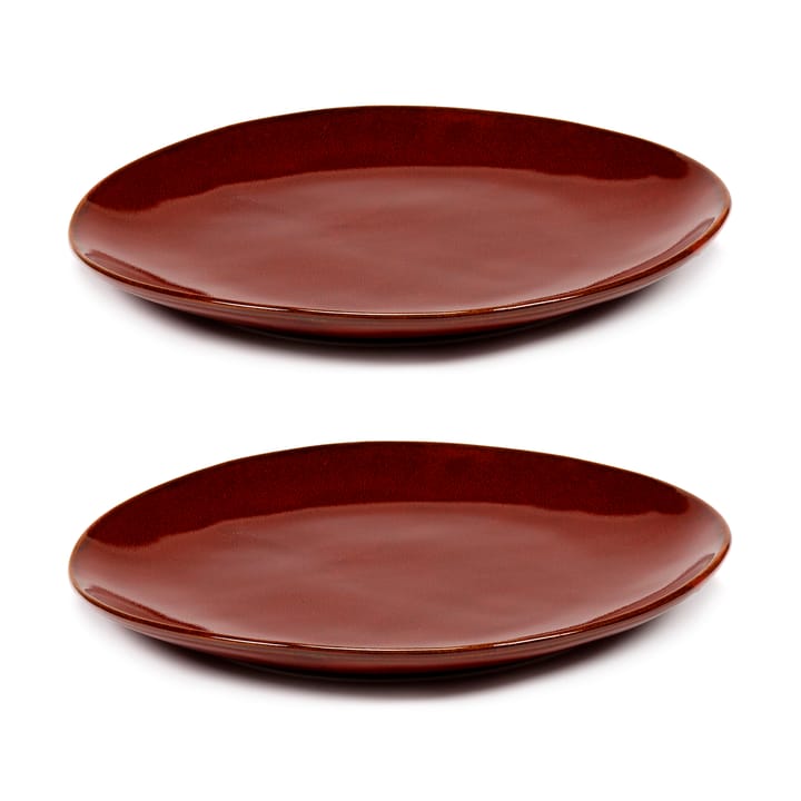 La Mère bord M Ø20 cm 2-pack - Venetian red - Serax