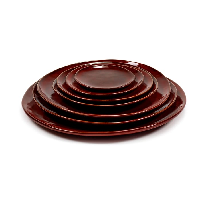 La Mère bord M Ø20 cm 2-pack - Venetian red - Serax