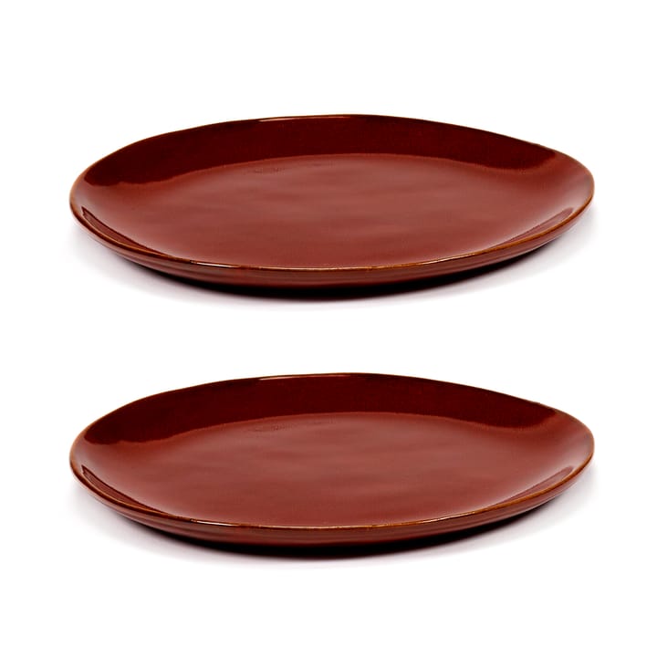 La Mère bord S Ø18 cm 2-pack - Venetian red - Serax